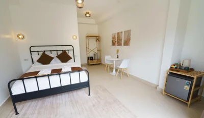 Chambre double avec terrasse — Aura Koh Tao